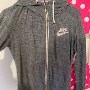 Grey Nike light jacket